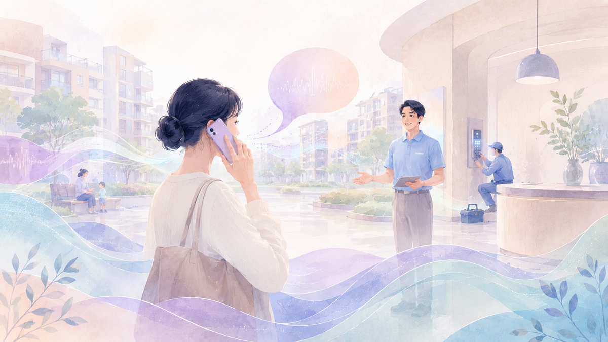 物业服务如何落地 AI 语音客服：从报修呼入到满意度回访闭环